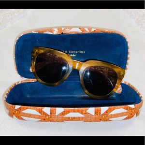 stella & dot Miramar Sunglasses - Blonde